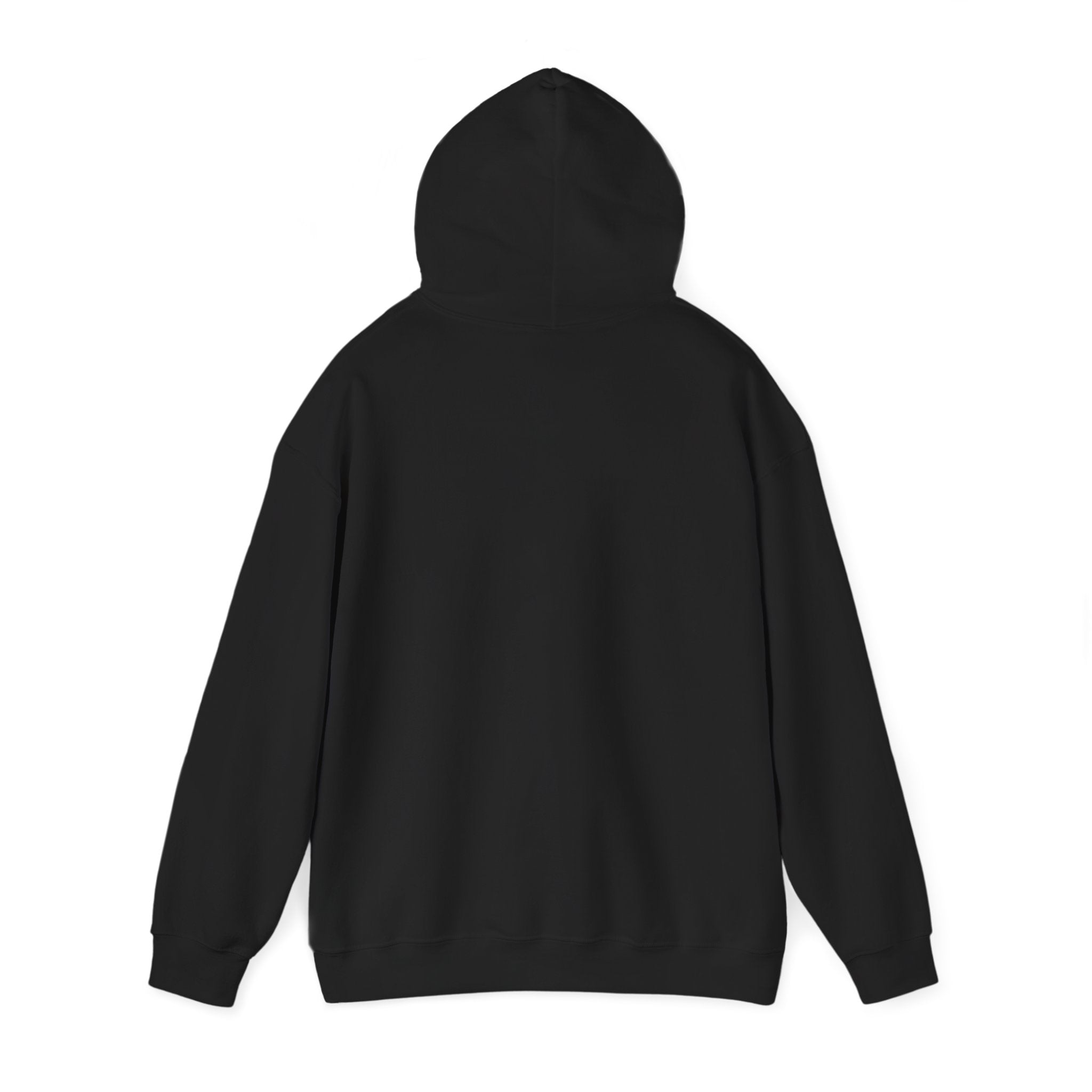 Upscale Belly Panda Hoodie Graphic Pullover - Black