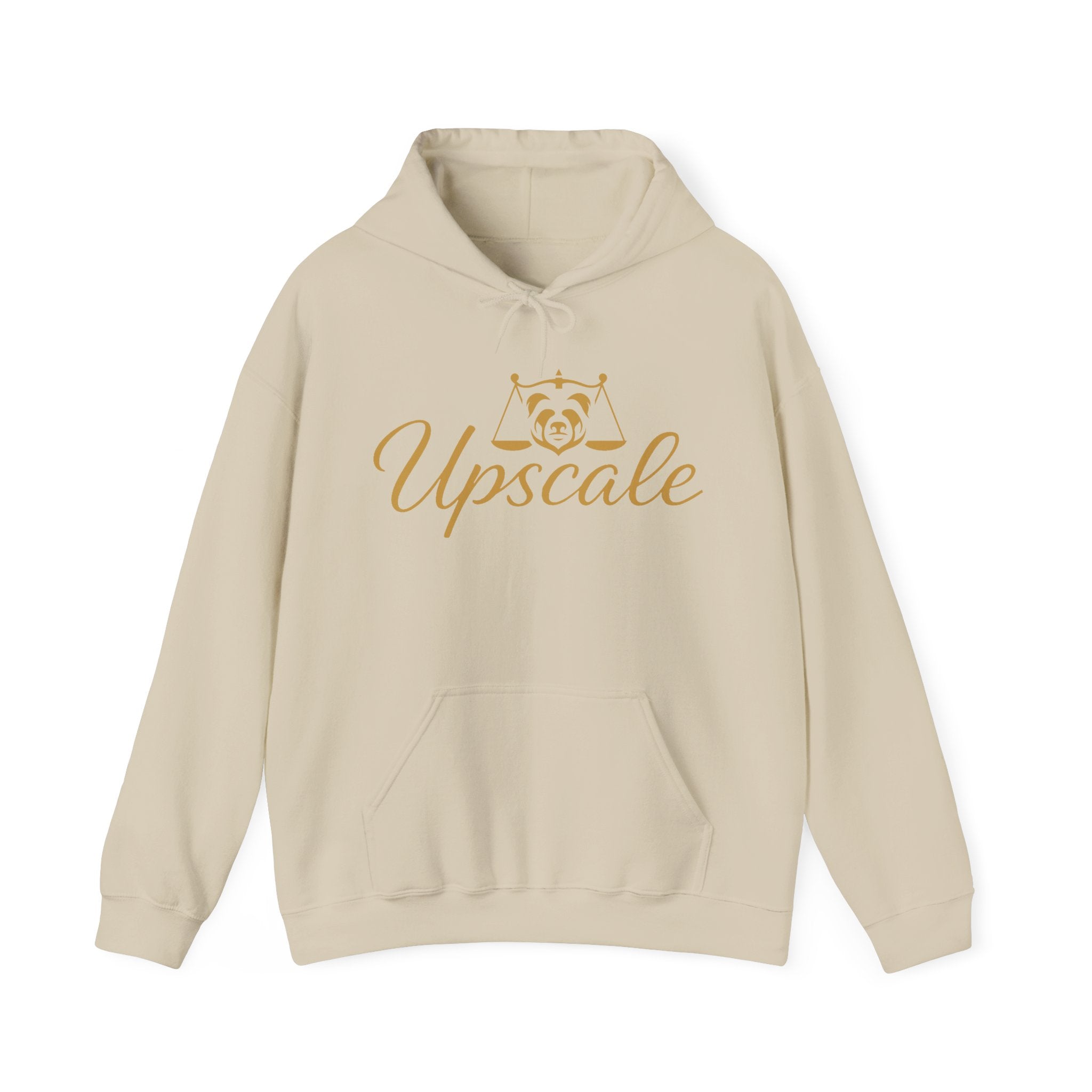 Upscale Belly Panda Hoodie Graphic Pullover