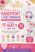 Handprints of Love: Mother’s Day T-Shirt Workshop